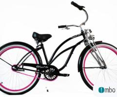 Rower damski miejski beach Cruiser 26 LADY SPRINGER biegi